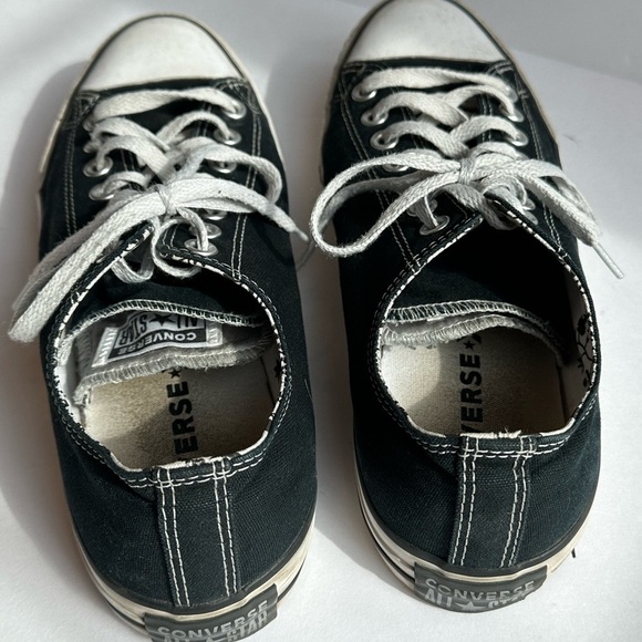 Converse unisex Black Low-Top Classic Low Profile Sneakers Sz W 11 (Men’s 10) - Picture 5 of 7